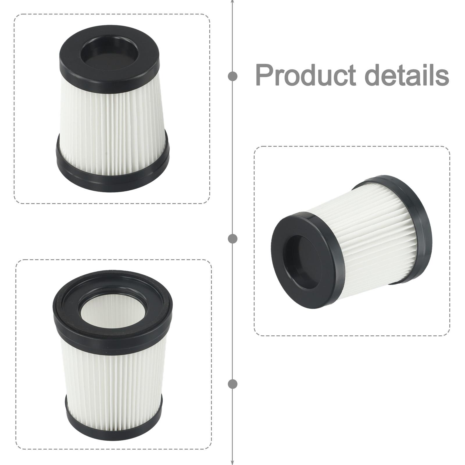 Für Kalado Akku-Staubsauger Ersatz für HEPA-Filter Set aus zwei/vier 2 PACK white