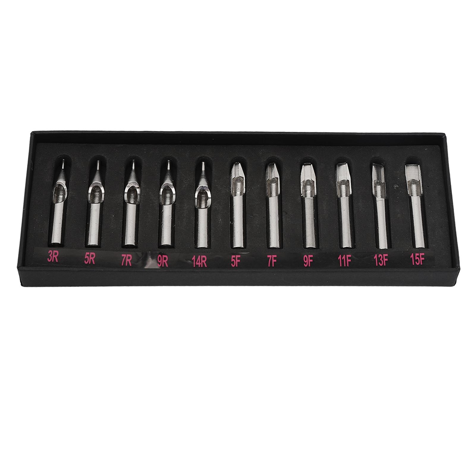Tattoo Tip 11 Typ 304 Edelstahl Hochtemperaturbeständigkeit Zubehör Metall Tattoo