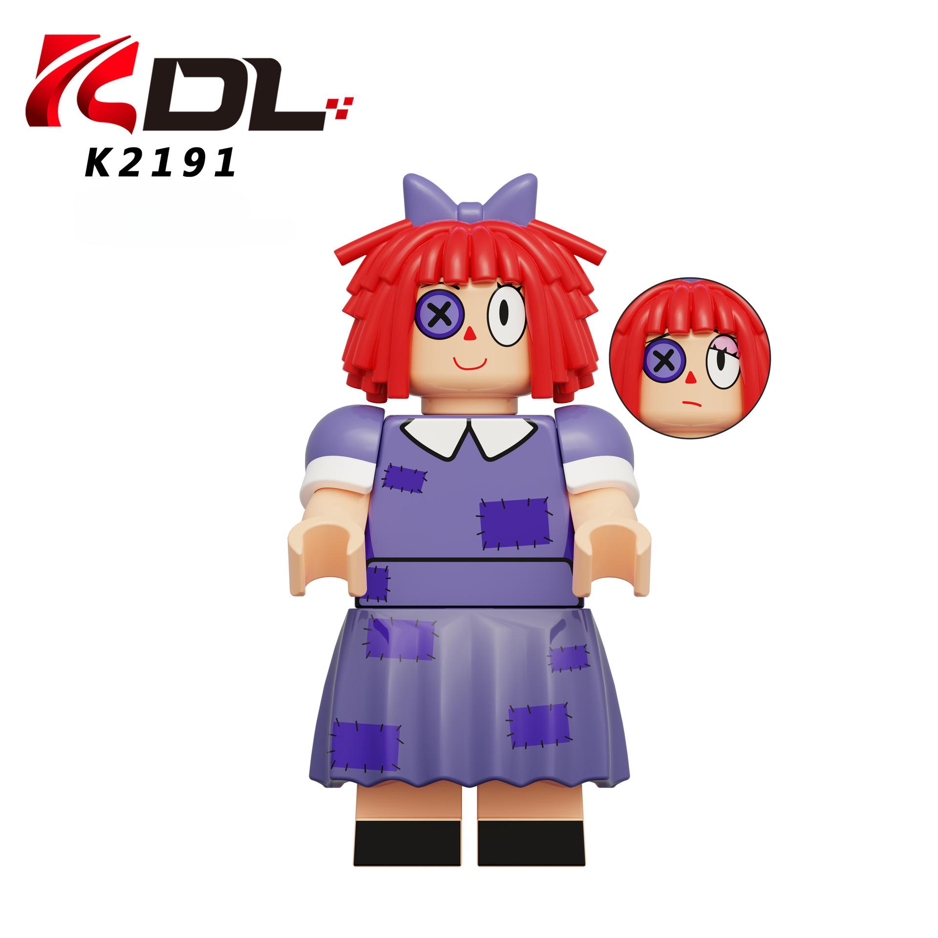 Buliding Blocks Anime Mini Action-Figuren Köpfe pädagogische Kinder Spielzeug für Weihnachtsgeschenke