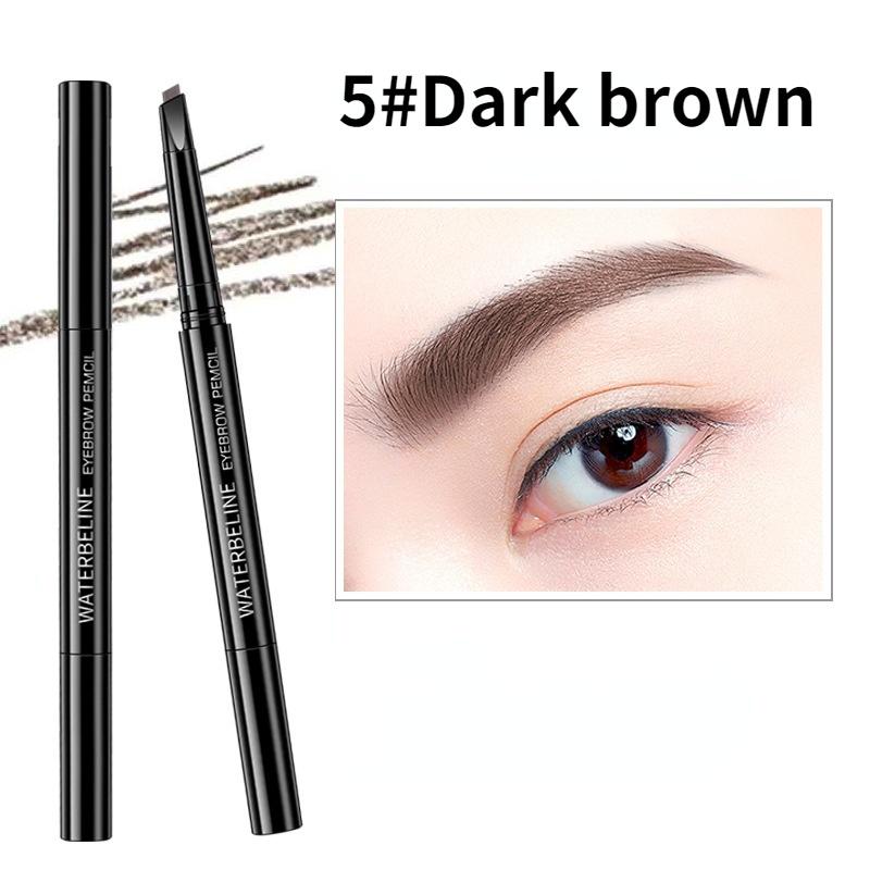 Doppelkopf-Augenbrauenstift, langlebig, wasserdicht, langlebig, Augenbrauen-Make-up-Stift, Augenbrauenverstärker, Kosmetik