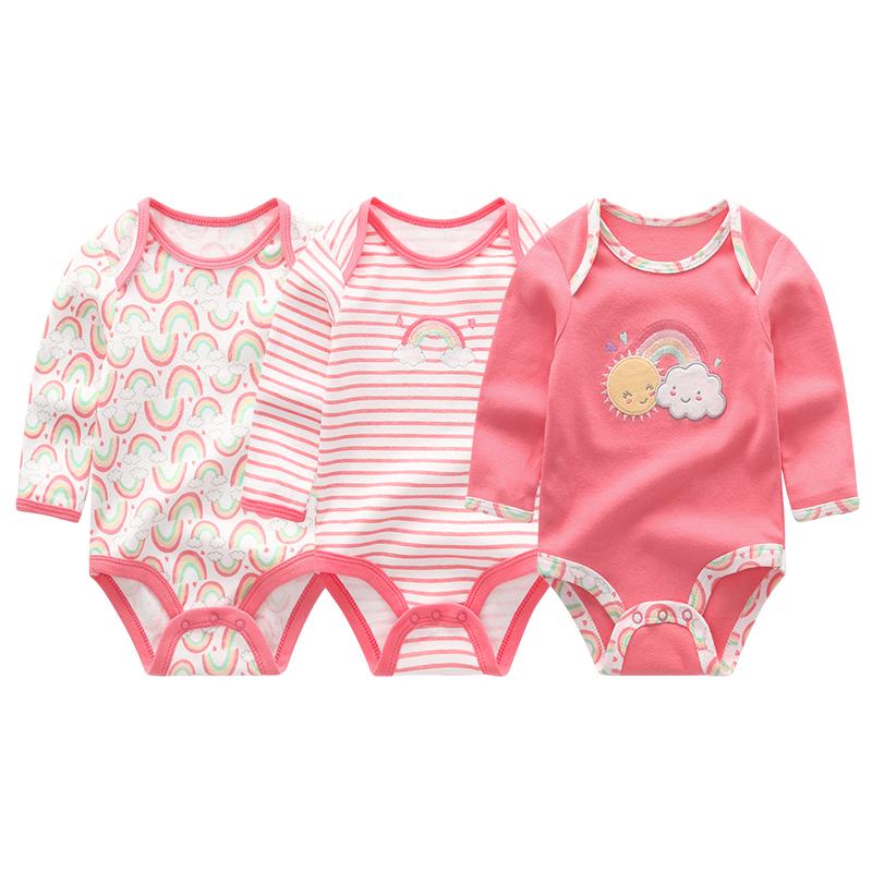 Unisex Baby Kleidung Baumwolle Neugeborene Mädchen Jungen Kleidung Cartoon Kleinkinder Overalls Pyjamas Kleidung 3M