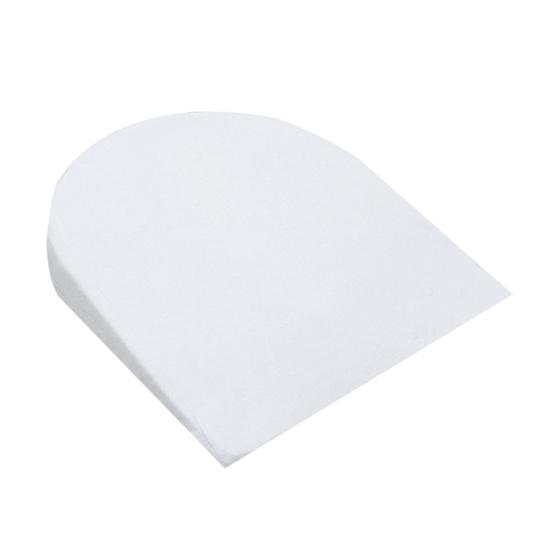 Anti-Erbrechen-Schrägpolster für Säuglinge, Anti-Reflux-Koliken, Schaumstoffkissen für Kinderwagen, Kinderbett, 12-15 Grad Neigung, Memory Foam, Stützkissen für Neugeborene weiß