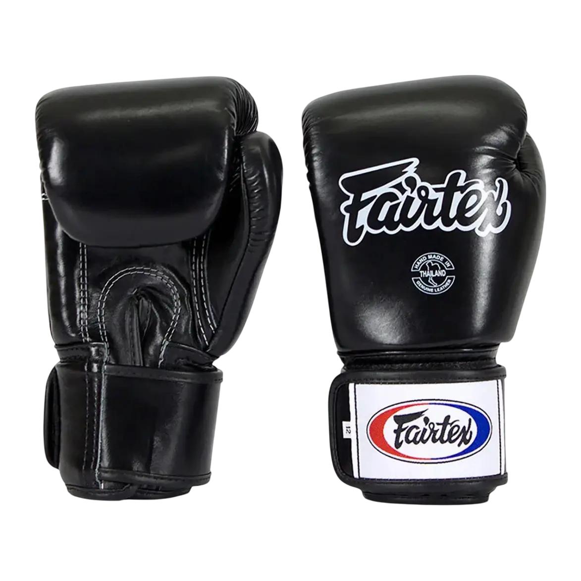 Fairtex Universelles Enganliegendes Design BGV1 Boxhandschuhe Schwarz 16OZ
