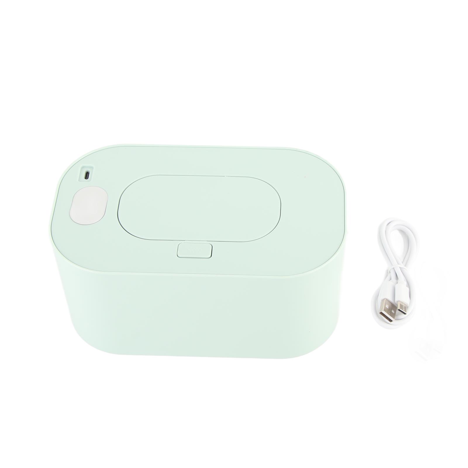 Feuchttücher Spender Heizung Top Heizung Lock Feuchtigkeit Große Kapazität Baby Wischen Wärmer Blau Konstante grün