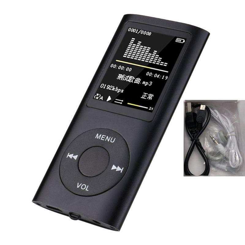 Bunter MP3-Musik-Player, HiFi-MP3-Player, digitaler LCD-Bildschirm, Sprachaufzeichnung, FM-Radio, unterstützt mehrere Sprachen
