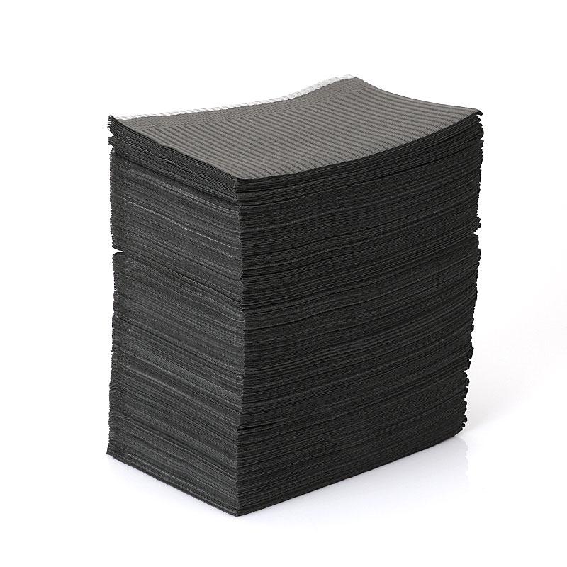 100PC Tattoo Tischdecken Clean Pad, Einweg Dental Lätzchen Laken Tücher Unterlage Hygiene Persönliche Tattoo Lätzchen Wasserdichte Tattoo schwarz
