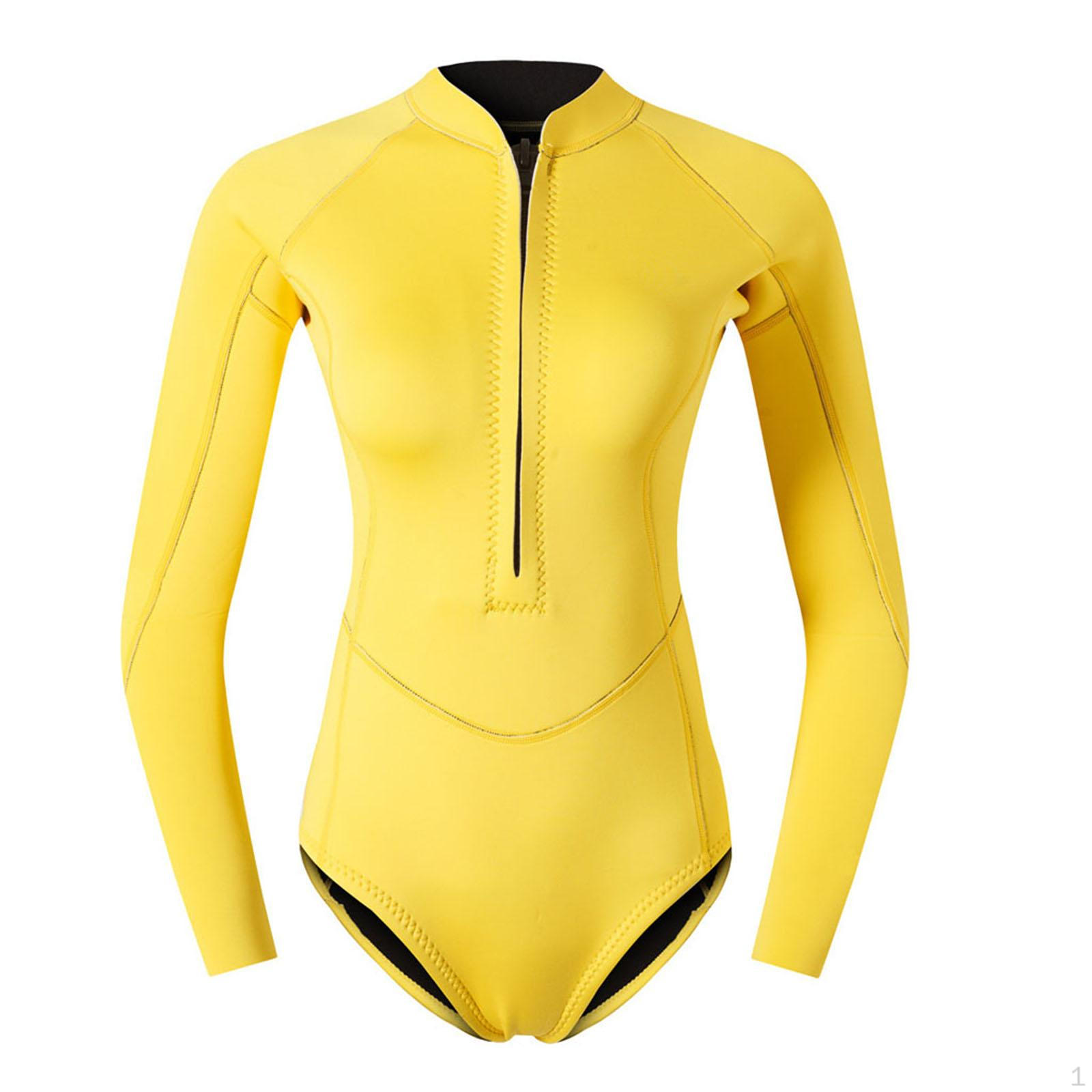 Damen Shorty Neoprenanzug 2mm Neopren Badeanzug Weicher Tauch-Neoprenanzug zum Surfen Tauchen XL
