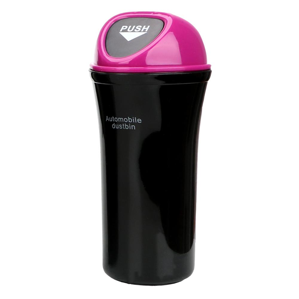 Autotür-Sitz-Rückenblende Mülleimer Auto-Organizer Aufbewahrungsbox Auto-Mülleimer Mülleimer Halter Auto-Styling violett