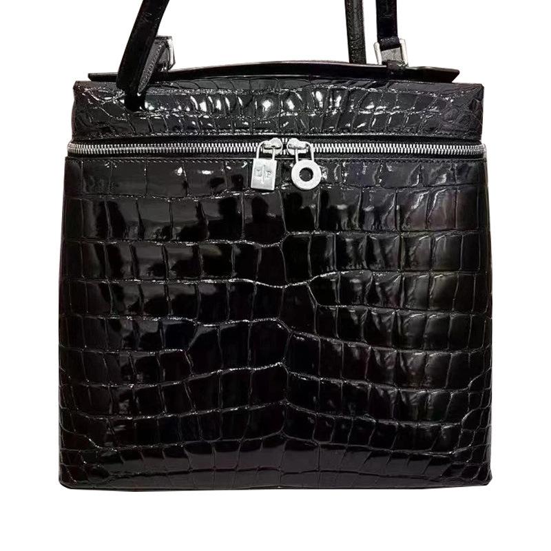 Leder Doppel-Schulter Crossbody Tasche, Leder Box Tasche, Lunchbox Tasche. Modische, vielseitige, elegante und schlichte Tasche für Frauen