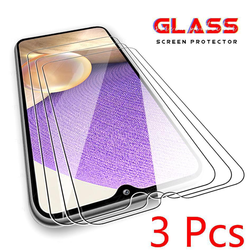 3-teiliger Bildschirmschutz aus gehärtetem Glas für Samsung Galaxy A05 A15 A04S A14 A34 A54 A53 5G Redmi 13C 12C 14C Note 14 13 12 Pro+ Klare Schutzfolie 3 Stück iphone 7Plus /8Plus reinfarbig
