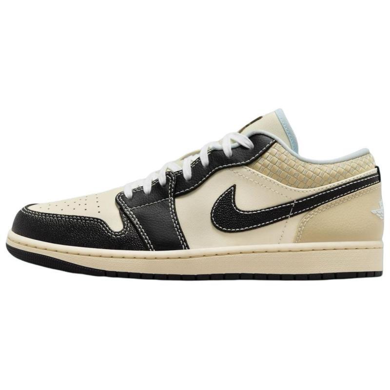 Jordan 1 Low Se Coconut Milk Black Muslin Jordan HQ3437-101 Jordan HQ3437-101 44 black