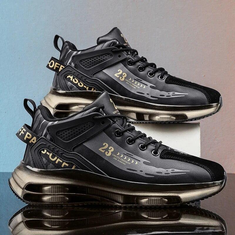 Neue Freizeitschuhe für Herren, Turnschuhe, Outdoor-Walking-Schuhe für Herren, bequeme Schuhe, Tennis-Training, männliche Schuhe, Roboter-förmige Schuhe 41