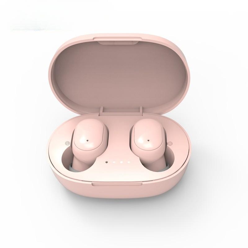 Bluetooth-Headset Neues Bluetooth-TWS-Headset Drahtlose Bewegung im Ohr rosa