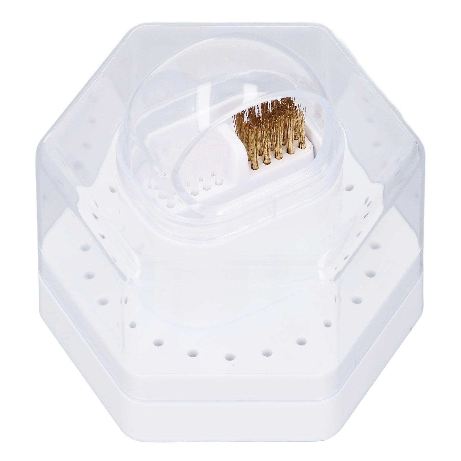 Nagelfräser Reinigungsbürsten Etui 24 Löcher Multifunktionaler Nagelfräser Ständer Display Aufbewahrung