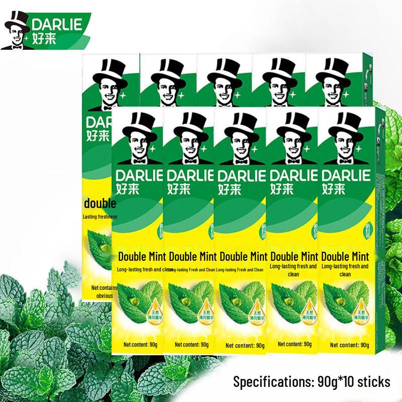Darlie Doppelte Minze Zahnpasta 10er-Pack