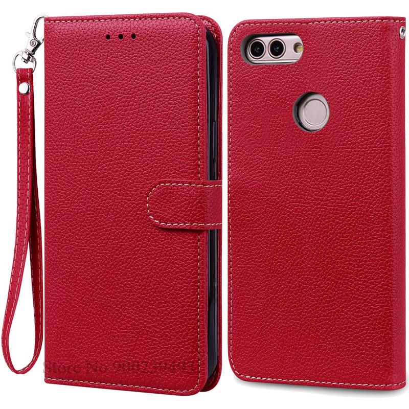 Für Huawei P Smart 2018 Fall FIG-LX1 Leder Brieftasche Flip Fall Für Huawei P Smart Fall FIG-LX1 5,65 zoll Fall coque Fundas Shell P Smart 2018 FIG-LX1