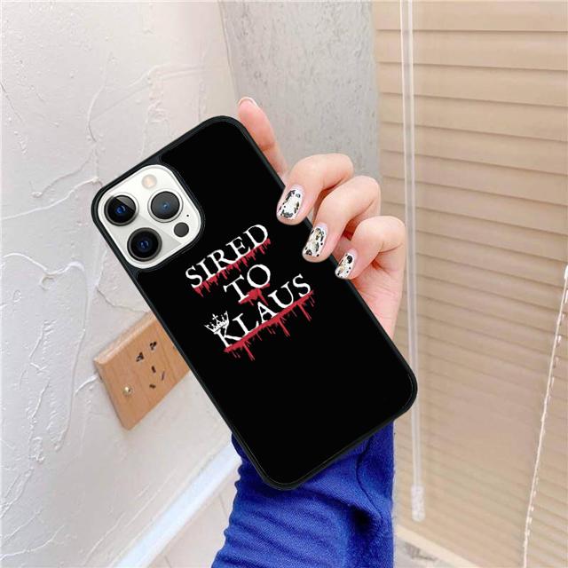 Klaus Mikaelson Vampire Diaries Handyhülle Cover Für iPhone 17 Air 16 15 14 13 12 Pro Max 11 Pro Max Plus Coque iPhone 16pro max