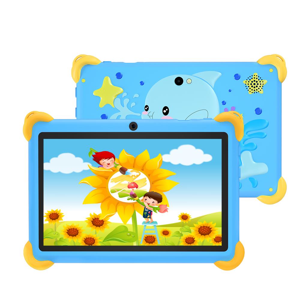 BDF KeDou 7 Zoll Kinder-Tablet Quad-Core Android-Tablet 32GB WiFi Bluetooth Standard Version blau