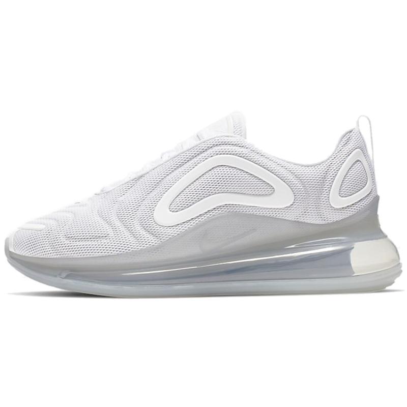 Nike Air Max 720 Weiß Platin Damen Sneaker Freizeitschuhe AR9293-101 36