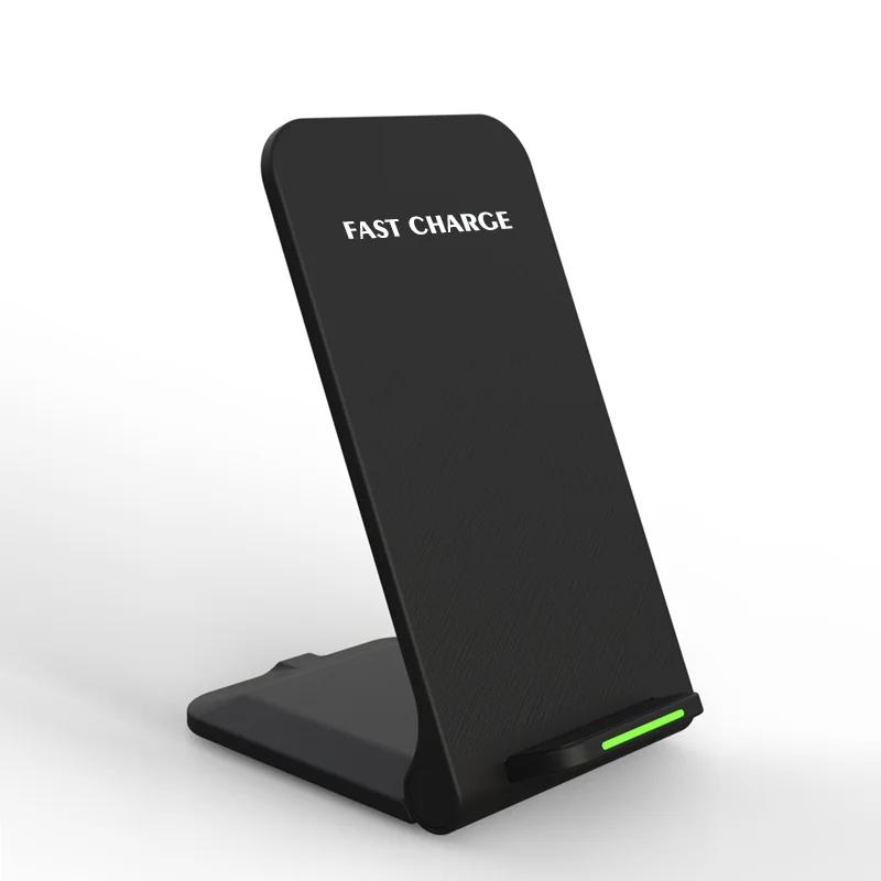 30W Kabelloser Ladeständer Faltbarer Qi-Schnellladestation-Telefonhalter für iPhone 14 13 12 X Samsung Galaxy Apple Watch Airpods Pro schwarz