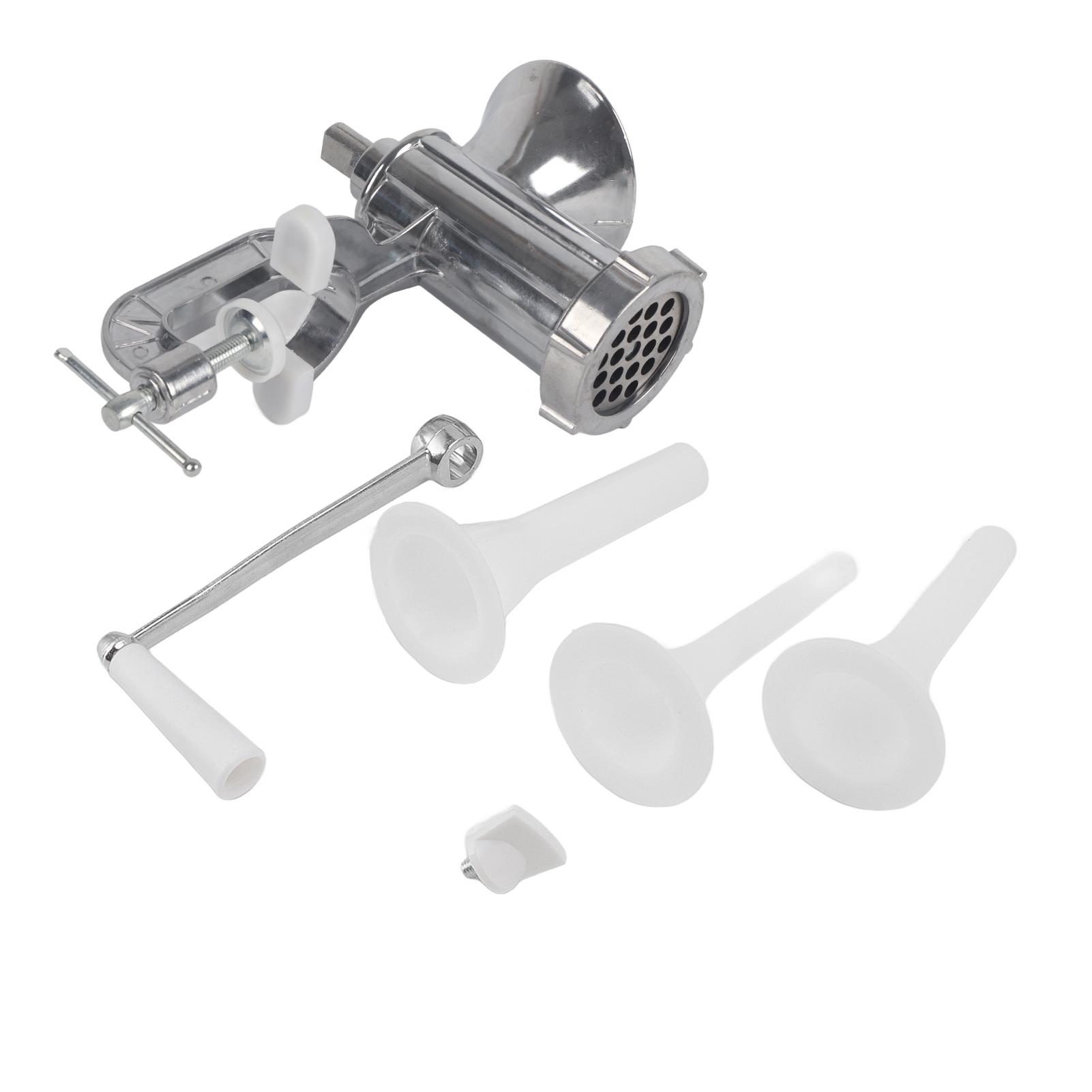 Fleischwolf Multifunktionale Große Heavy Duty Hause Aluminium Legierung Manuelle Fleischwolf Hand Kurbel