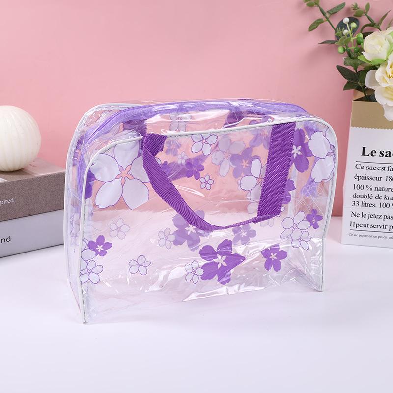 Klare Transparente Plastik Pvc Reise Make-up Tasche Kosmetik Toilettenartikel Reißverschlusstasche Beutel