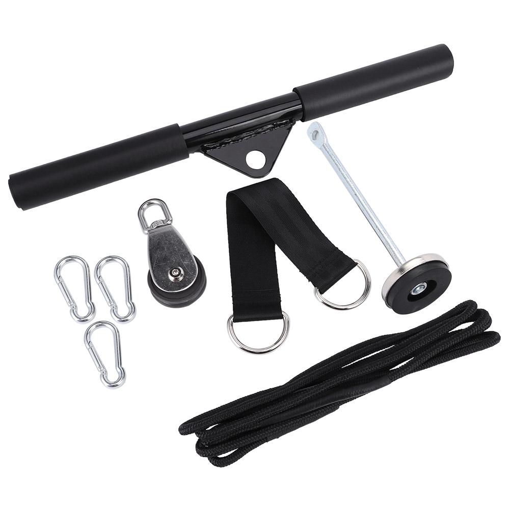 DIY Fitness Armkraft-Fitnessgerät Hochzugstange Ladebolzen Hantel Sportgerät