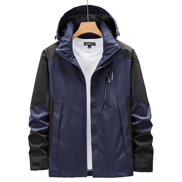 Plus Größe 8xl Größe 8xl 7xl 6xl Herren Wasserdichte Jacke Männer Outdoor Jacken Große Herbst Winter Winddicht Outwear Windjacken Mantel männlich XXXXXL