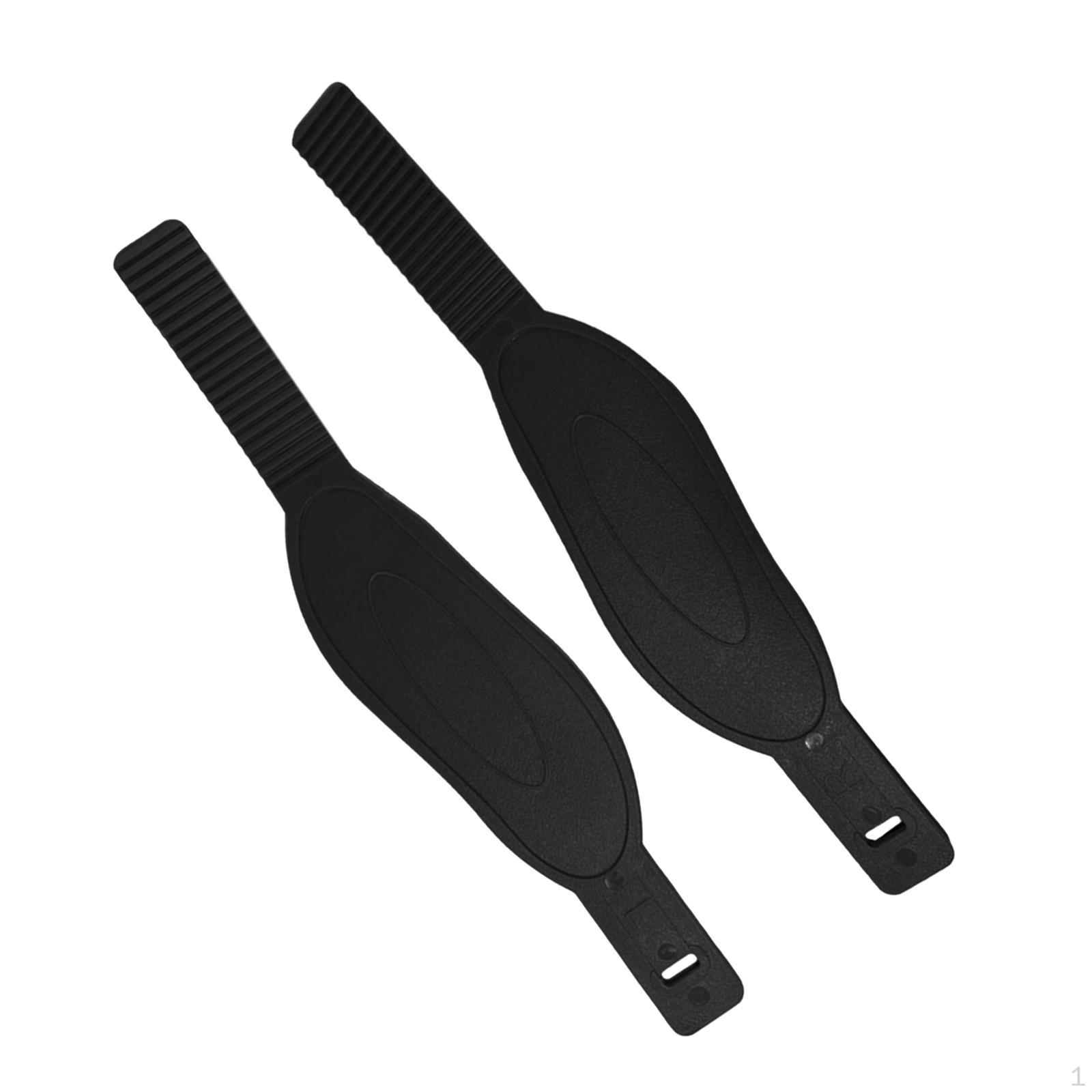 2Pcs Heimtrainer Pedal Straps Fix Bands Indoor Cycle Fitness Zubehör Gürtel