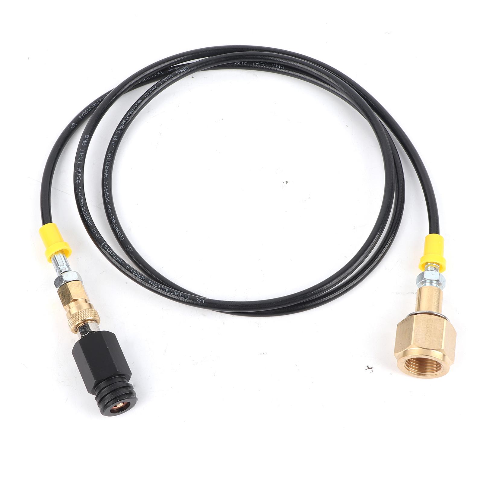 1,5 m G1/2-14 CGA320 CO2-Tankadapter Sodaschlauch-Kit Zubehör für SodaStream