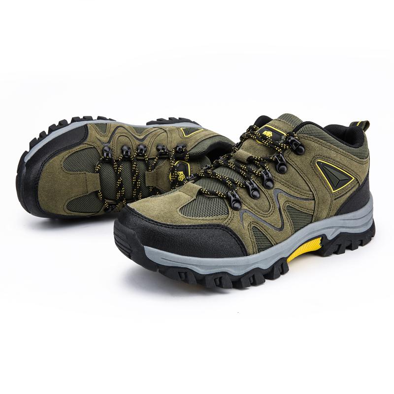 Neue Wanderschuhe, wasserdichte Sportschuhe, Übergröße, Herren-Wanderschuhe, 39–47 40 armee grüne