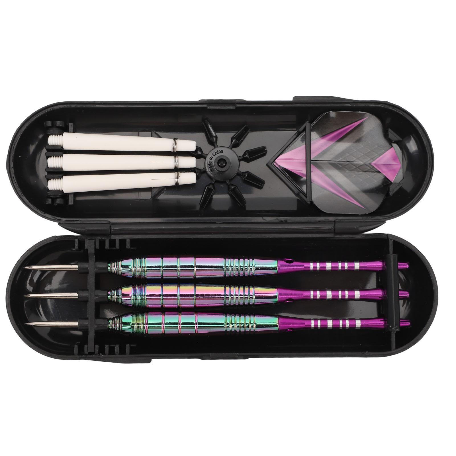 Darts Set Professionell Effizient Tragbar Leichtgewicht Aluminium Schaft Stahlspitze Darts Kit für