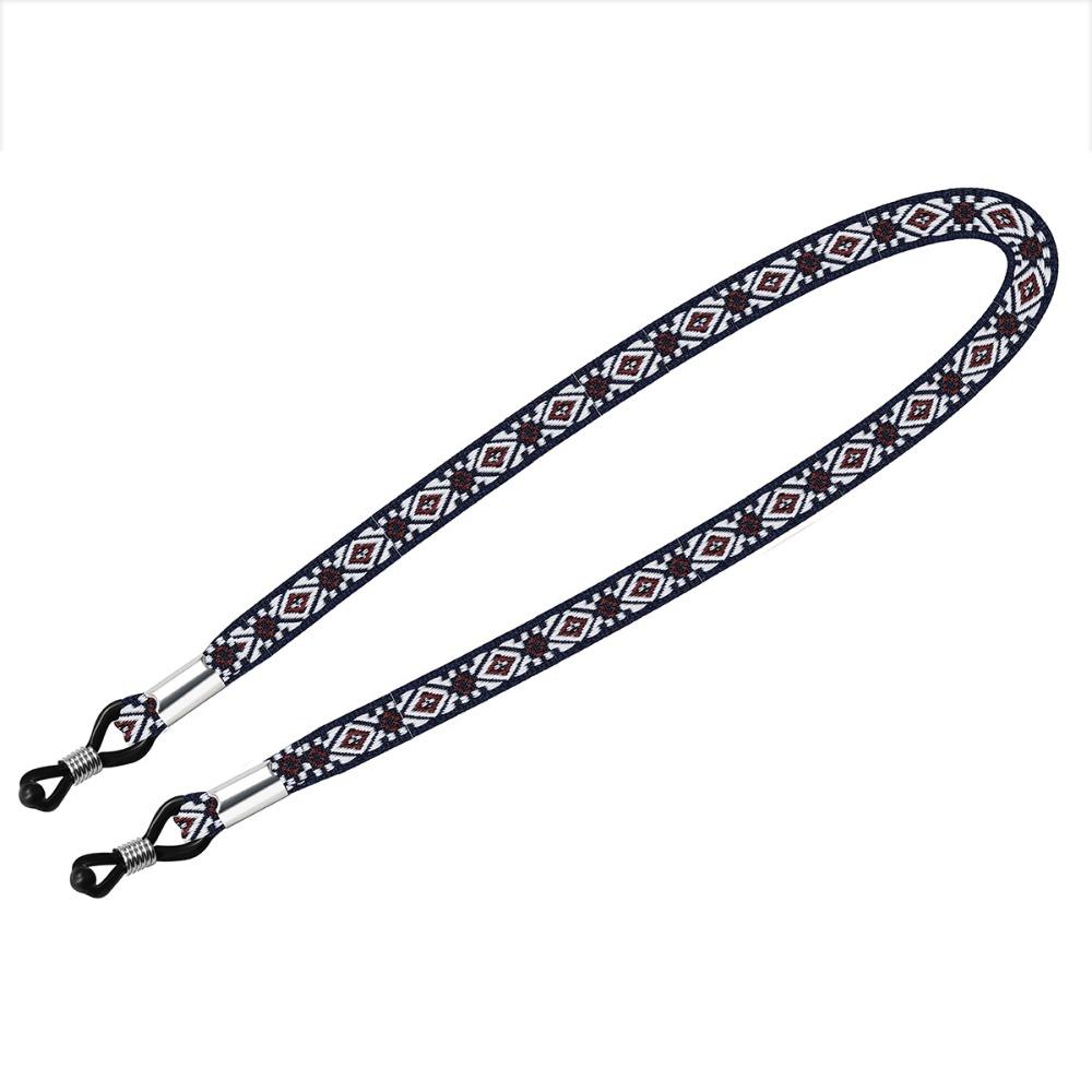 Halsband Brillenband Ketten Anti-Verlust Brillen Lanyard Brillen Zubehör schwarz