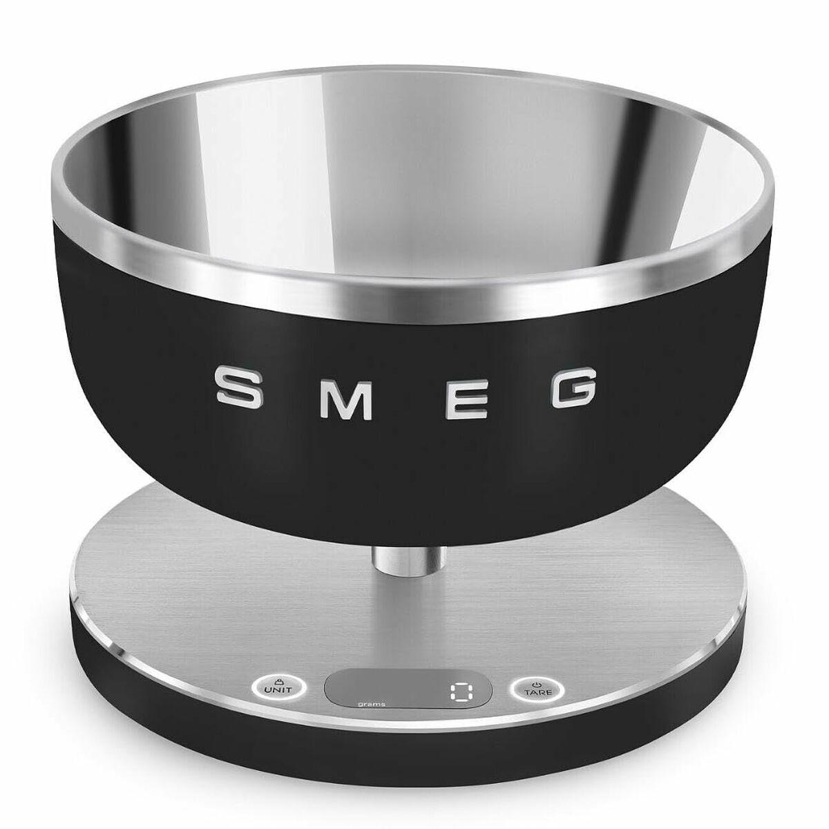 Küchenwaage Smeg Schwarz 5kg 1g Präzision null