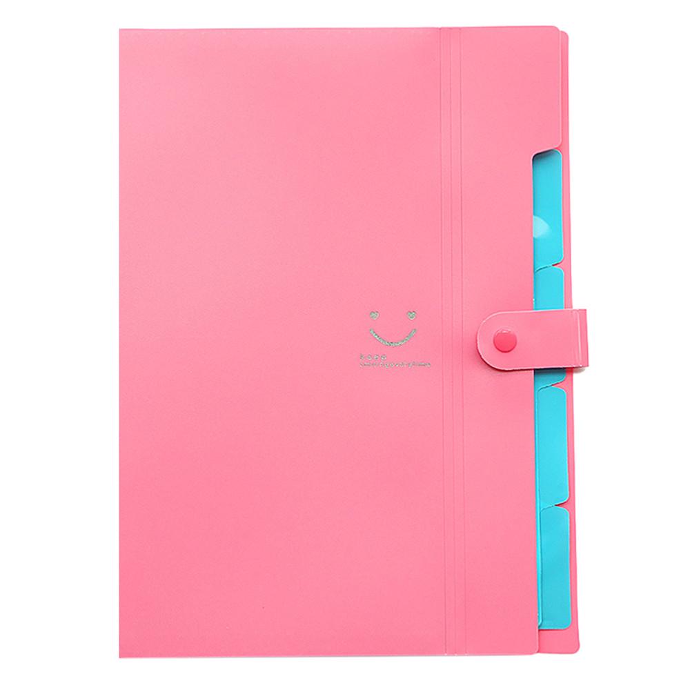 A4 Aktentasche, Dokumententasche, Geldschein-Ordner-Halter, Organizer, Verschluss, Bürobedarf rot