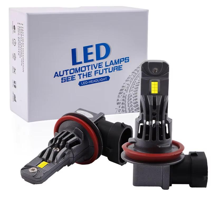H1 LED-Scheinwerfer H7 H4 H11 LED-Birne 60000LM 150W Hohe Leistung Nebelscheinwerfer 6500K 12V LED-Leuchten für Auto-Scheinwerfer Fahrlicht Tagfahrlicht 9012