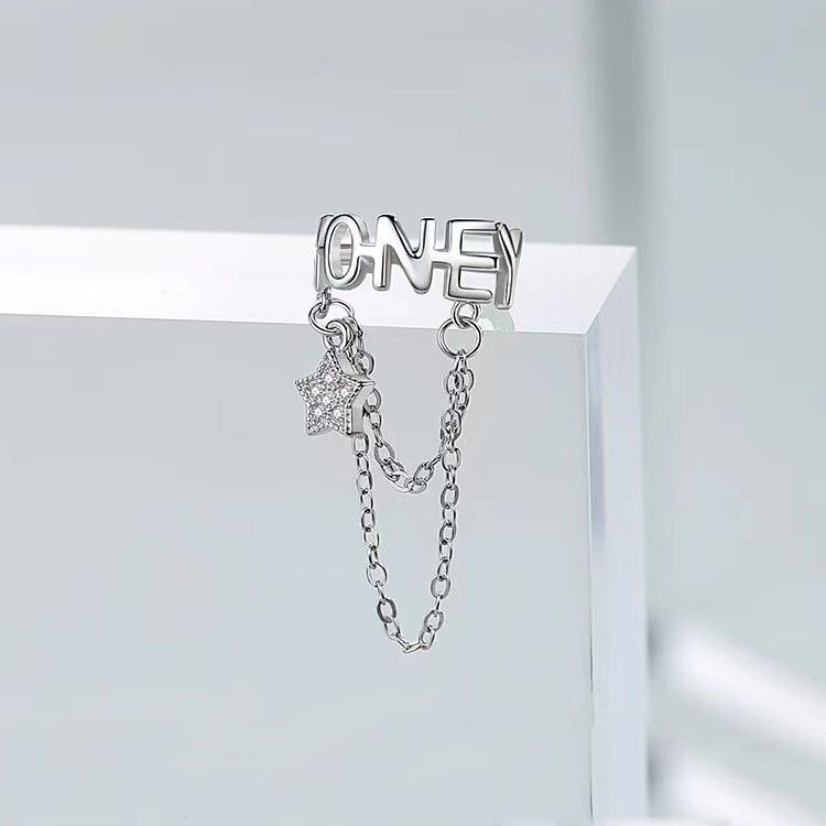 Trendige Herbst Quasten Stern Ohrclips – Stilvolle Ohrringe ohne Piercing