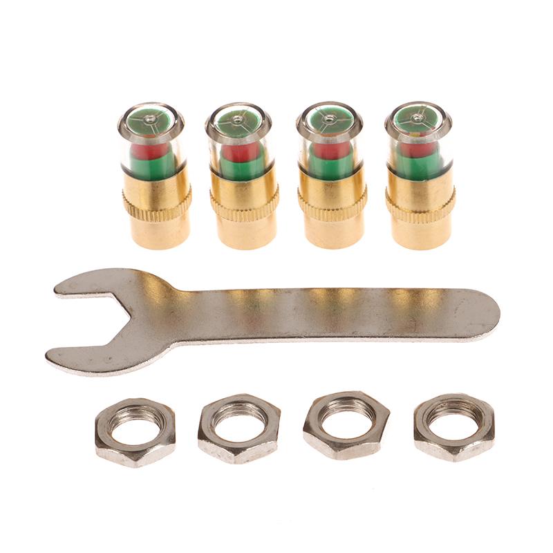 1 Set Diy Zubehör Auto Reifendruckmesser Anzeige Alarm Überwachung Ventil Kappe Sensor Externe Ventil Erkennung Monito Anti theft