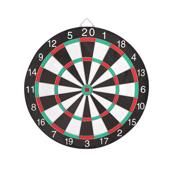 Dartscheibe aus Borsten, Dartscheibe mit Stahlspitze, Starter-Set mit Dart-Party-Spielzeug für Kinder und Erwachsene L