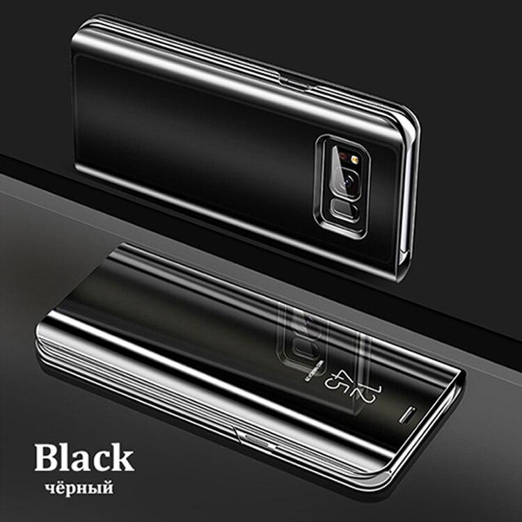 Flip Fall Für Samsung Galaxy Note 8 9 10 20 S20 S21 S8 S9 S10 S7 S20FE S21FE Plus M12 f62 M62 Abdeckung Coque Samsung Note 8 schwarz