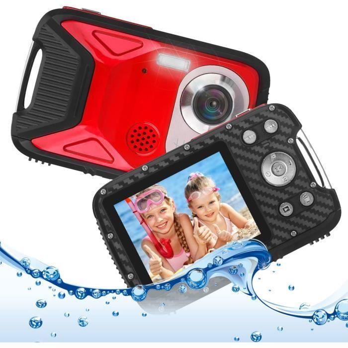 Wasserdichte Digitalkamera - Heegomn - 16MP - Full HD 1080P - 8x Digitalzoom - Rot