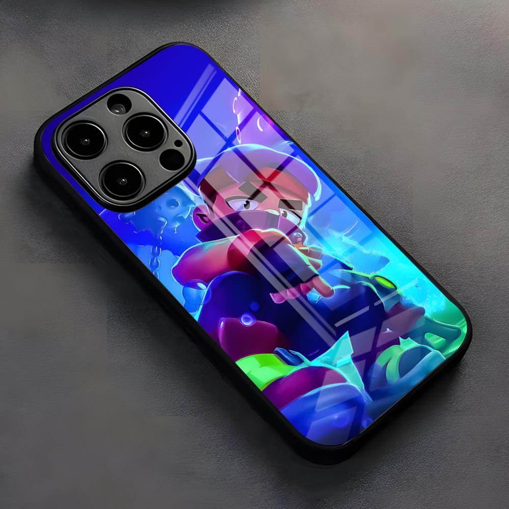 B-Brawls S-Stars Handyhülle Für IPhone 17 Pro Max 16 15 14 Pro Max 13 11 X Xs Xr 8 7Plus Glasabdeckung iPhone 14 Plus
