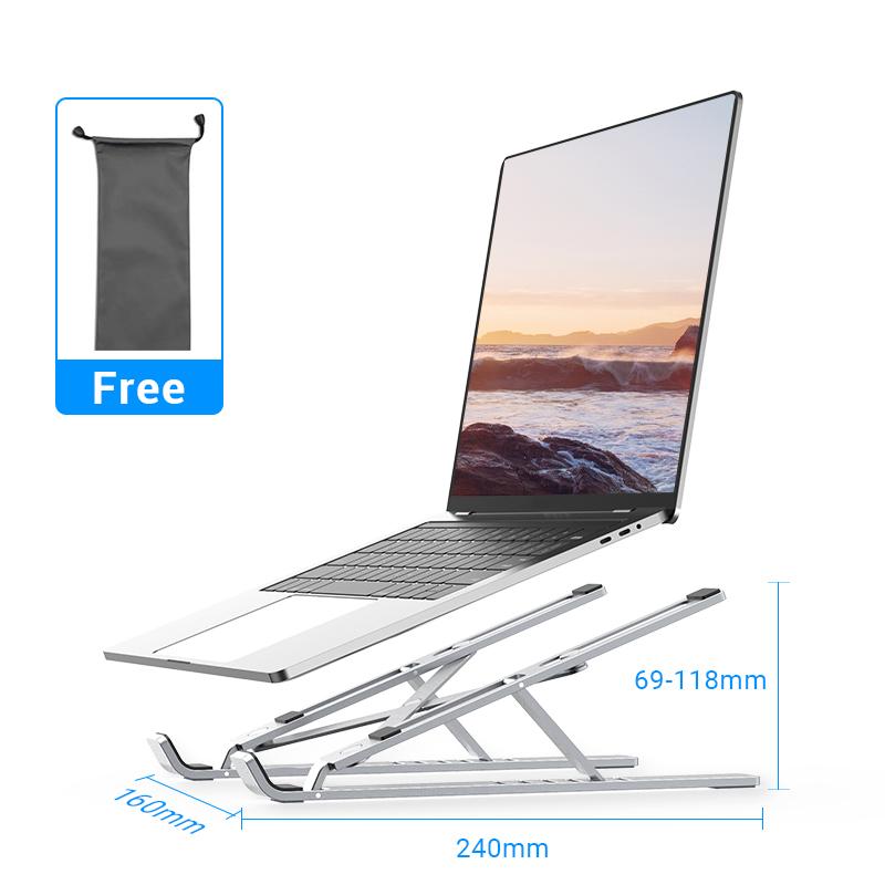 Vention Laptop Stand Halter für Macbook Air Pro Aluminium Faltbarer Notebook-Stand Laptop für MacBook Pro Vertikaler Tablet-Ständer