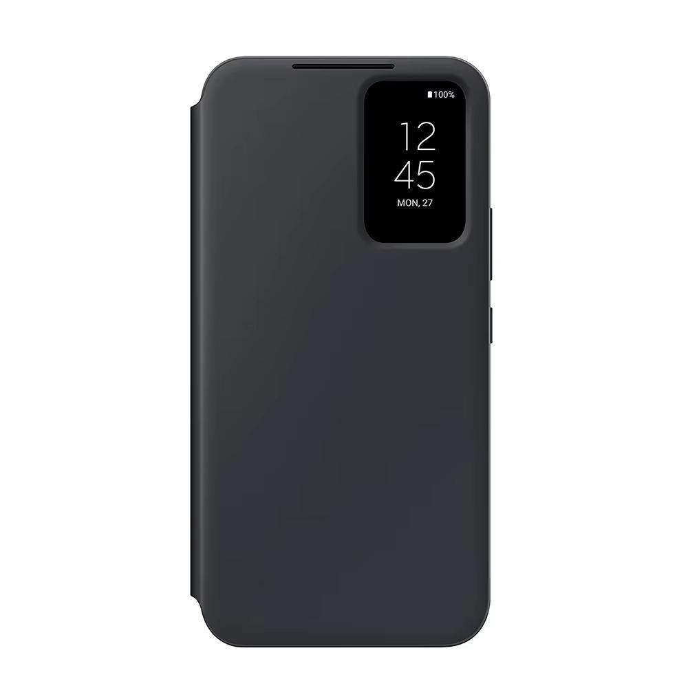 Offizielle Samsung Smart View Wallet Flip-Hülle für Samsung Galaxy A54 5G Smart View Schutzhülle schwarz