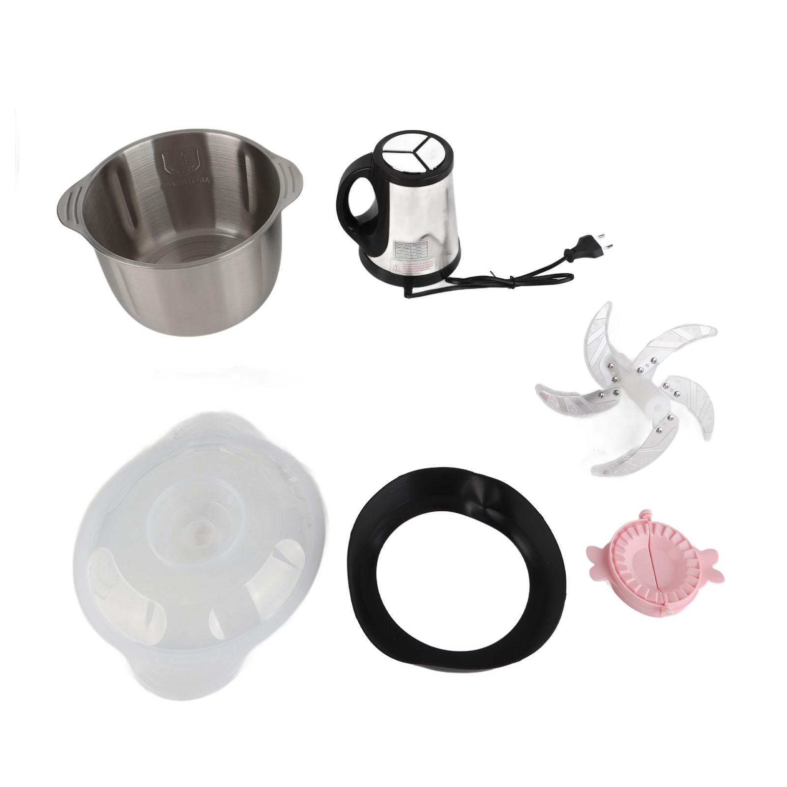 Elektrischer Fleischwolf 500W 5L Multifunktionale Küchenmaschine Fleischmixer mit Edelstahl L