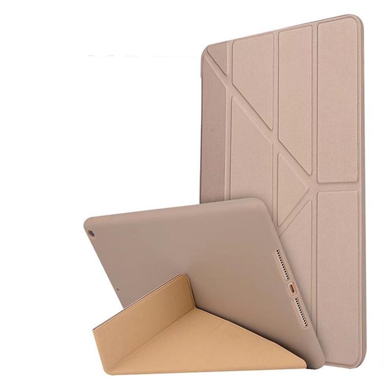 Y-Faltständer-Abdeckung für iPad Air 2 Air 4 Hülle für iPad 7. 8. 9. Generation Hülle 10.2 für iPad Pro 11 2021 Air 5 102 Hülle Abdeckung ipad air4/air5 10.9' gold