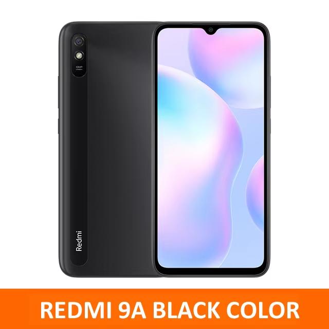 Xiaomi Redmi 9A Smartphone 64GB/128GB Handy 5000mAh 6,53 Zoll MTK Helio G25 Octa Core 13MP 4G Smartphone Global 2GB 32GB schwarz