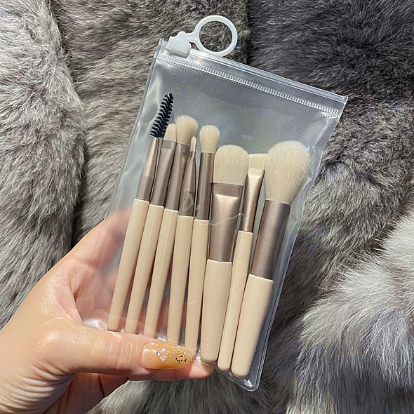 8-teiliges Make-up-Pinsel-Set, Make-up-Concealer-Pinsel, Rouge, Lidschatten, Blending-Make-up-Pinsel, weiche, flauschige Make-up-Pinsel, Make-up-Tools
