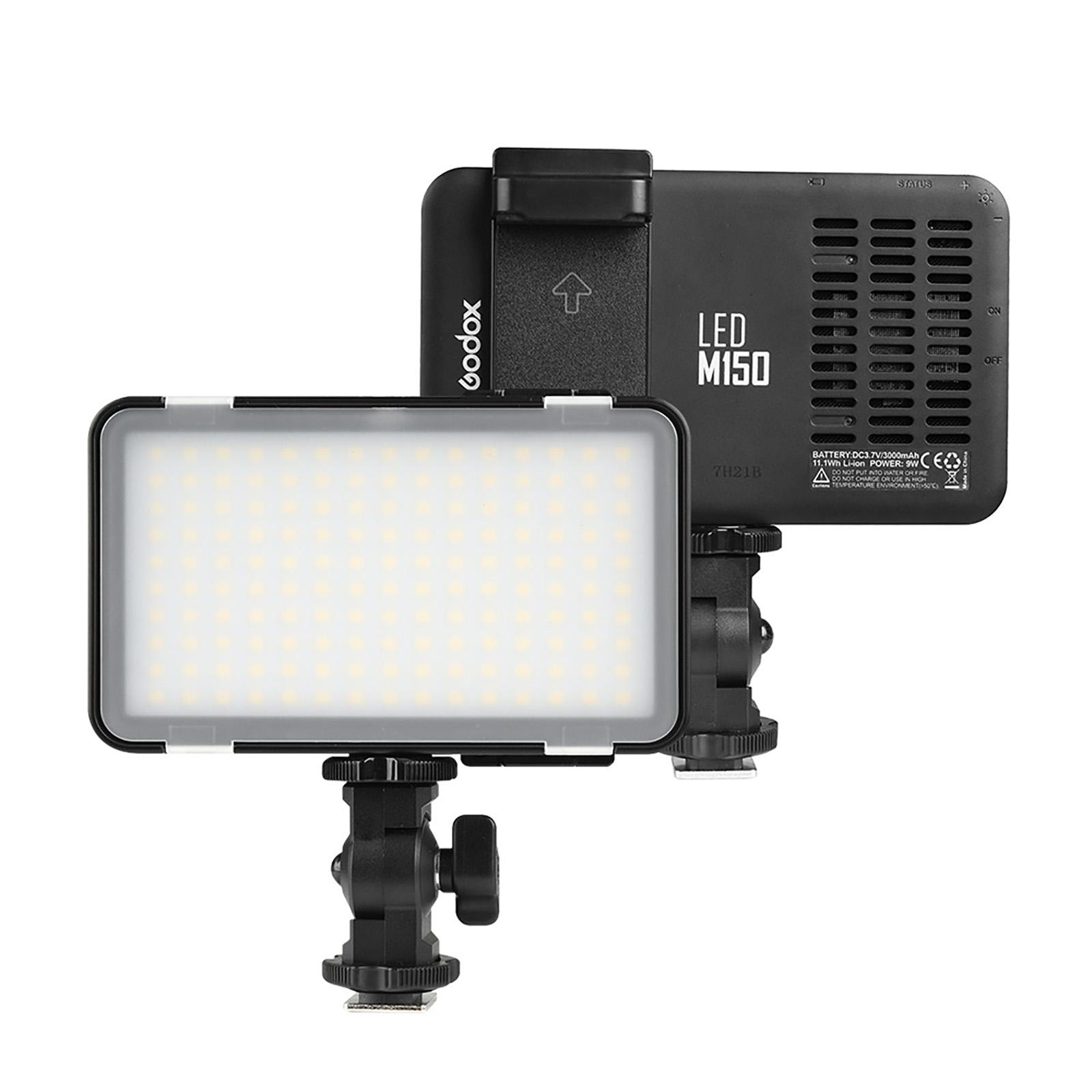 Godox LEDM150 5600K Mini-LED-Video-Aufhelllicht für DSLR-Kamera-Camcorder 5600K