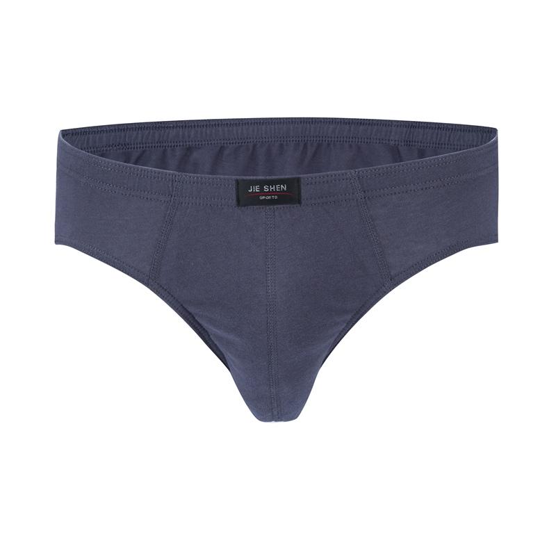 Herren-Slips aus 100 % Baumwolle, Übergröße, Herren-Unterwäsche, atmungsaktive Herren-Slips 5XL dunkelgraue